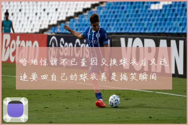 哈珀惊讶不已奎因交换球衣后又迅速要回自己的球衣真是搞笑瞬间